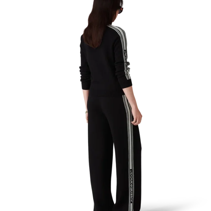 Merino gebreid trainingsjack