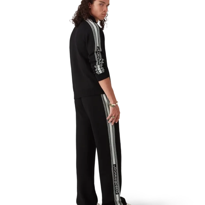 Merino gebreid trainingsjack