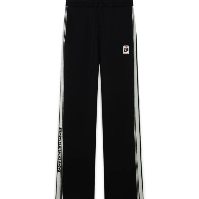 Merino gebreide joggingbroek