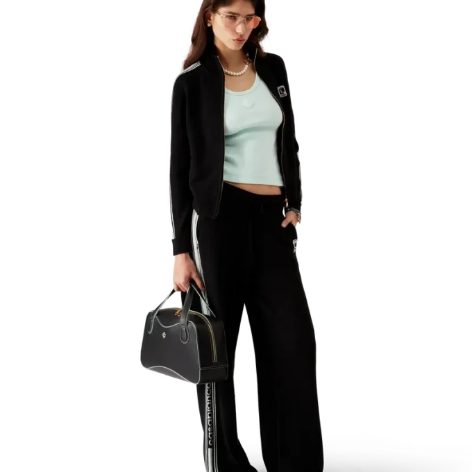 Merino gebreide joggingbroek