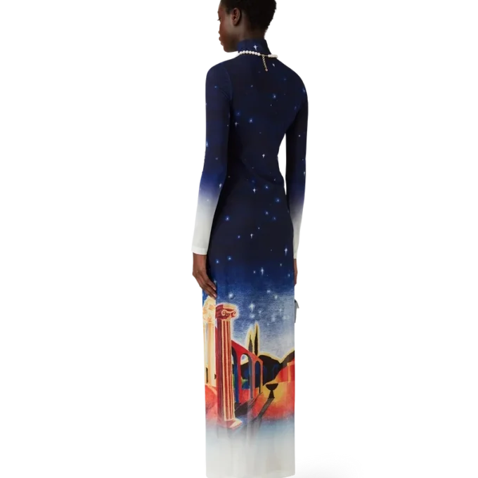 Midnight Acropolis Mesh-jurk Midnight Acropolis Mesh-jurk