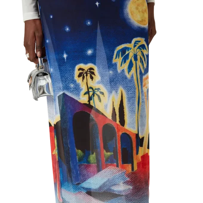 Midnight Acropolis Mesh-jurk Midnight Acropolis Mesh-jurk