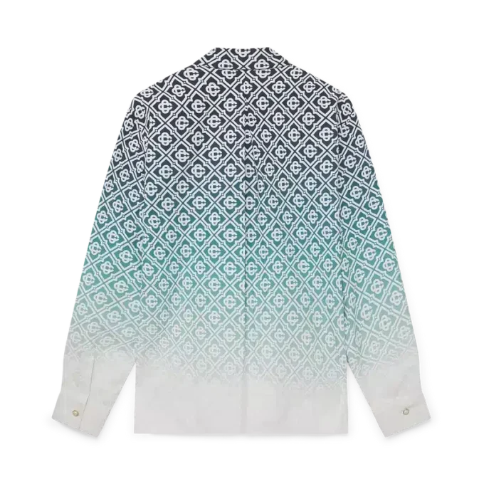Midnight Gradient Monogram-overhemd Midnight Gradient Monogram-overhemd