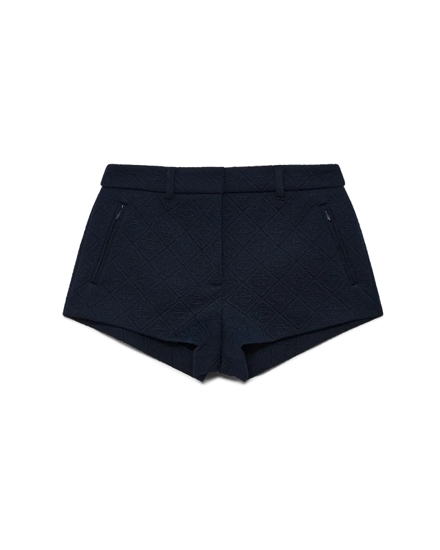 Mini-short van jacquardbreisel Mini-short van jacquardbreisel