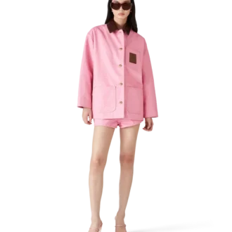 Mini-short van reliëfleer