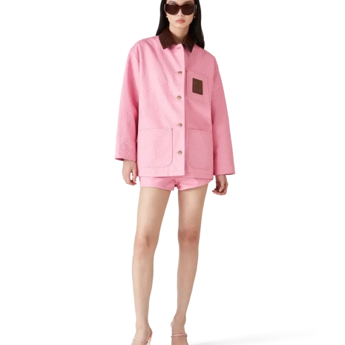 Mini-short van reliëfleer Mini-short van reliëfleer