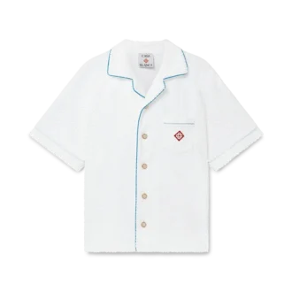 Monogram badstof overhemd