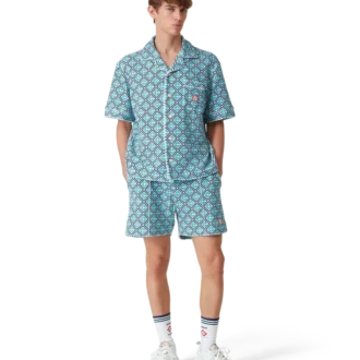 Monogram badstof overhemd