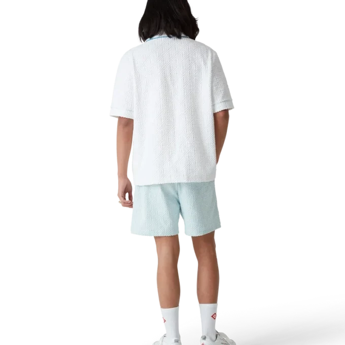 Monogram badstof overhemd