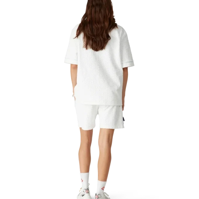 Monogram badstof overhemd