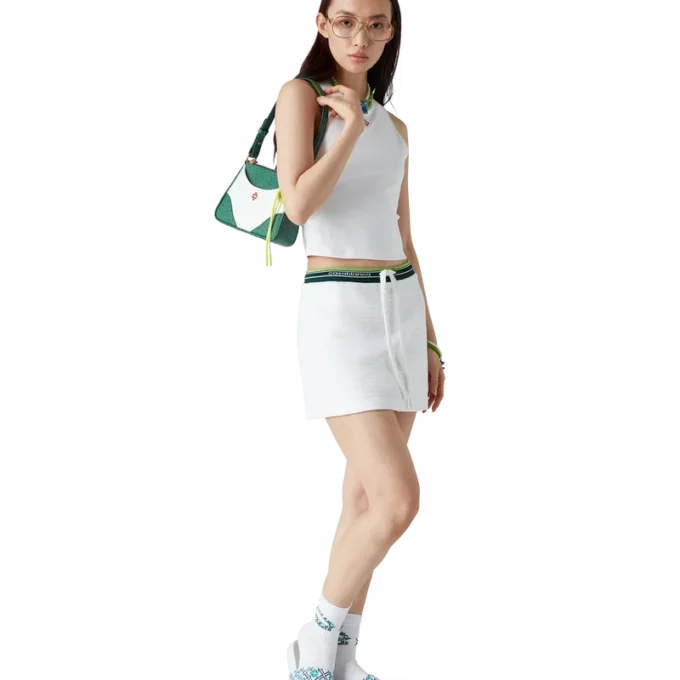 Monogram badstof slippers voor dames