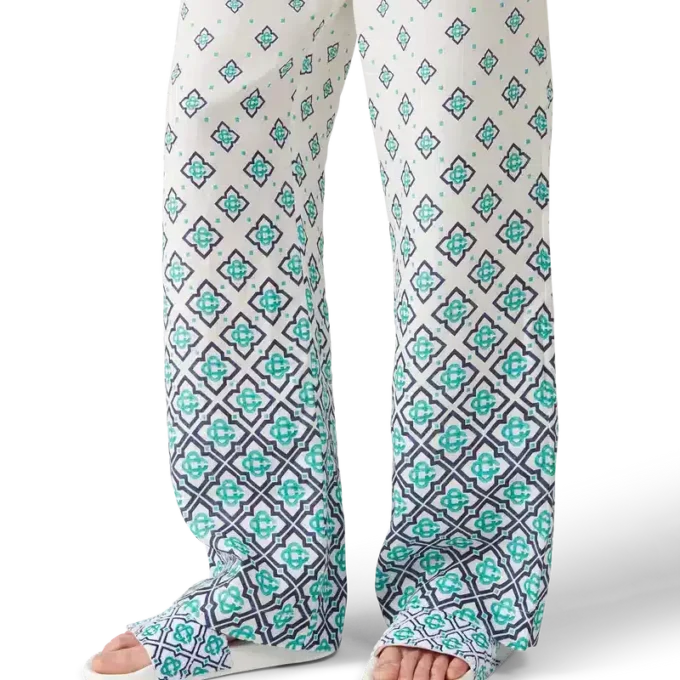 Monogram badstof slippers voor heren