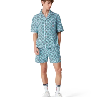 Monogram badstofshorts