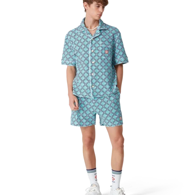 Monogram badstofshorts Monogram badstofshorts