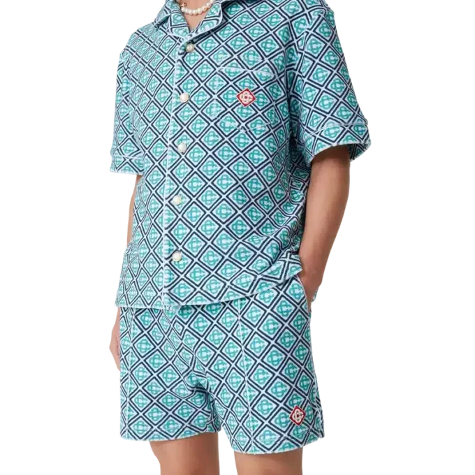 Monogram badstofshorts Monogram badstofshorts