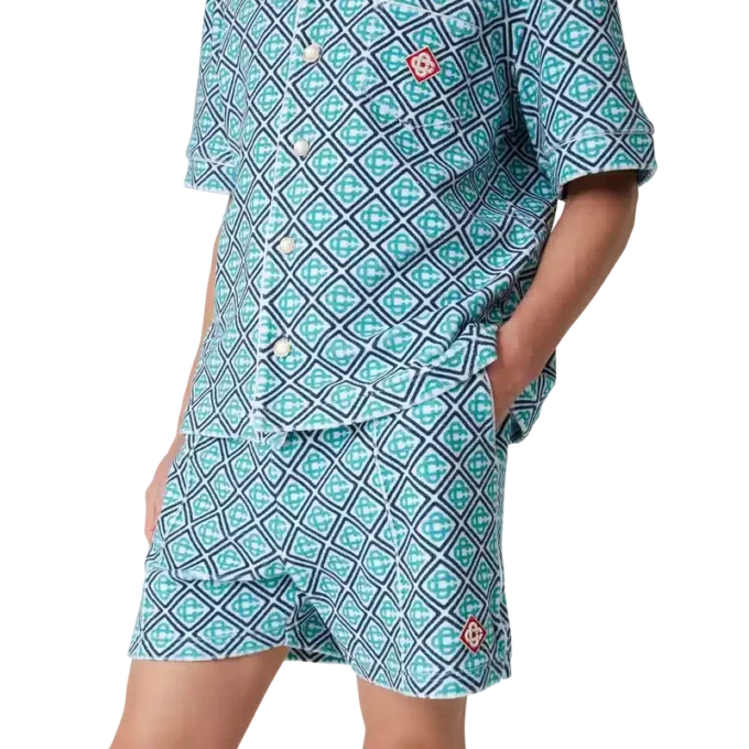 Monogram badstofshorts Monogram badstofshorts