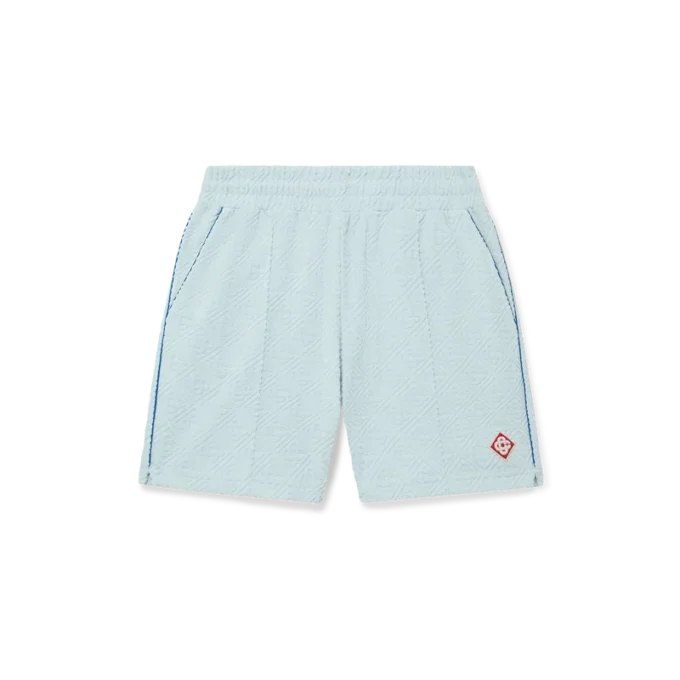 Monogram badstofshorts