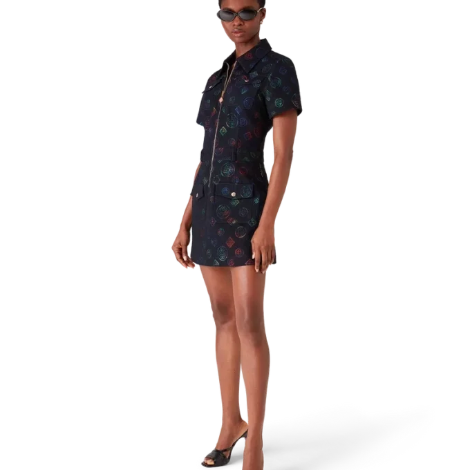 Monogram denimjurk Monogram denimjurk