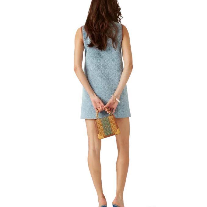 Monogram denimjurk Monogram denimjurk