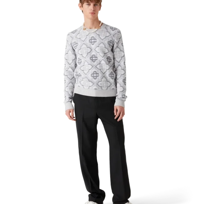 Monogram gebreide trui