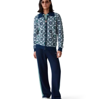 Monogram gebreide trui met rits