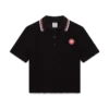 Monogram Jacquard badstof poloshirt