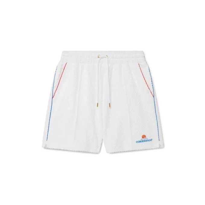 Monogram Jacquard badstof Shorts