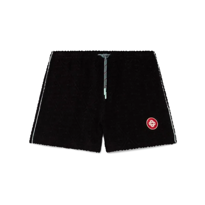 Monogram Jacquard badstof Shorts