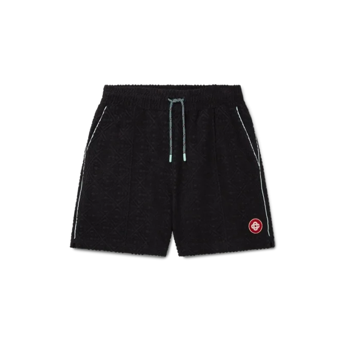 Monogram Jacquard badstof Shorts Monogram Jacquard badstof Shorts