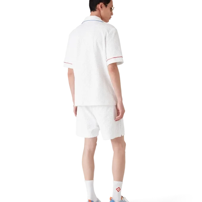 Monogram Jacquard badstof Shorts