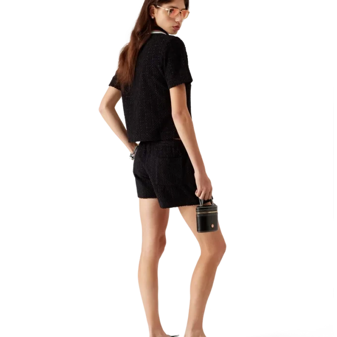 Monogram Jacquard badstof Shorts