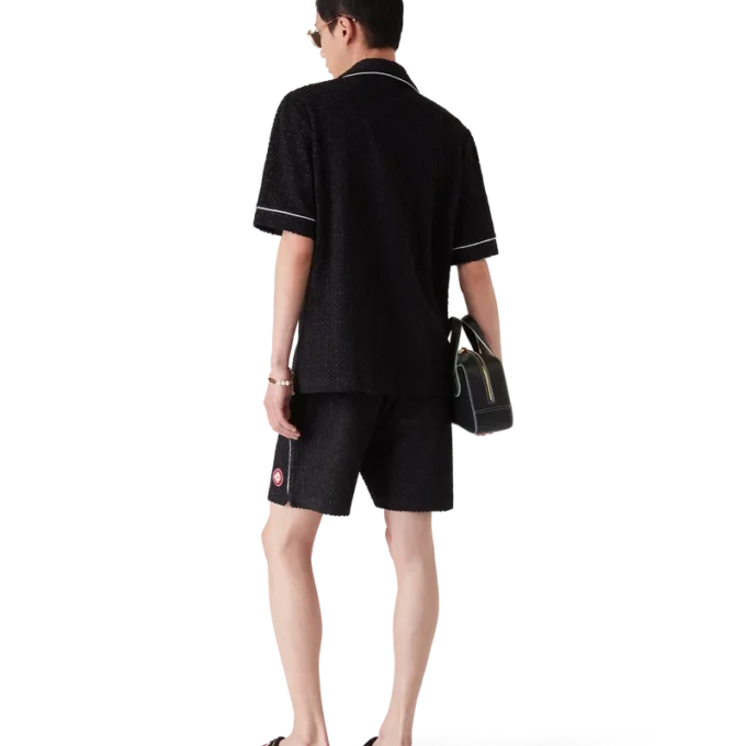 Monogram Jacquard badstof Shorts Monogram Jacquard badstof Shorts