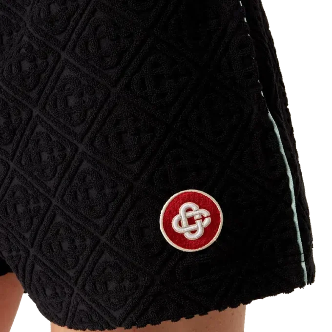 Monogram Jacquard badstof Shorts