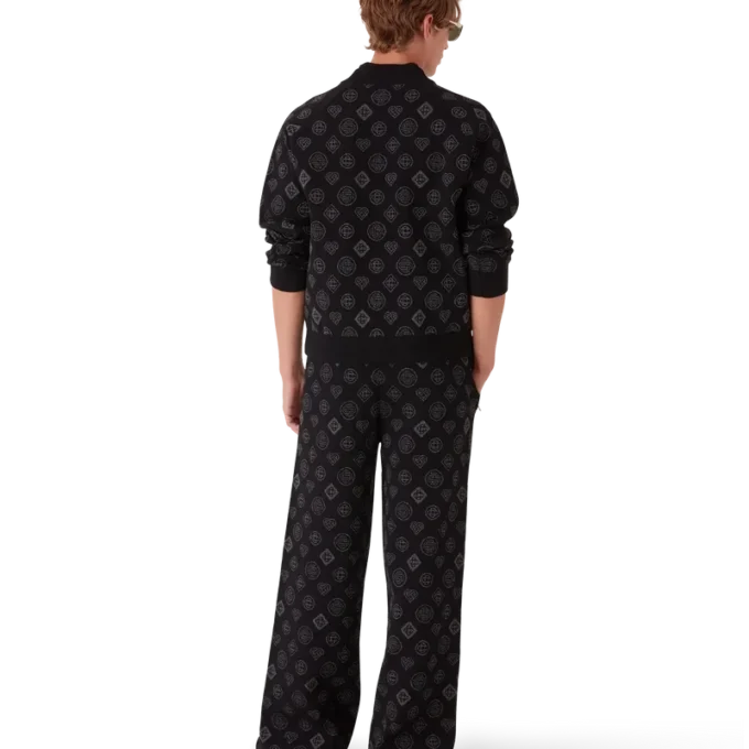 Monogram Jacquard bomberjack