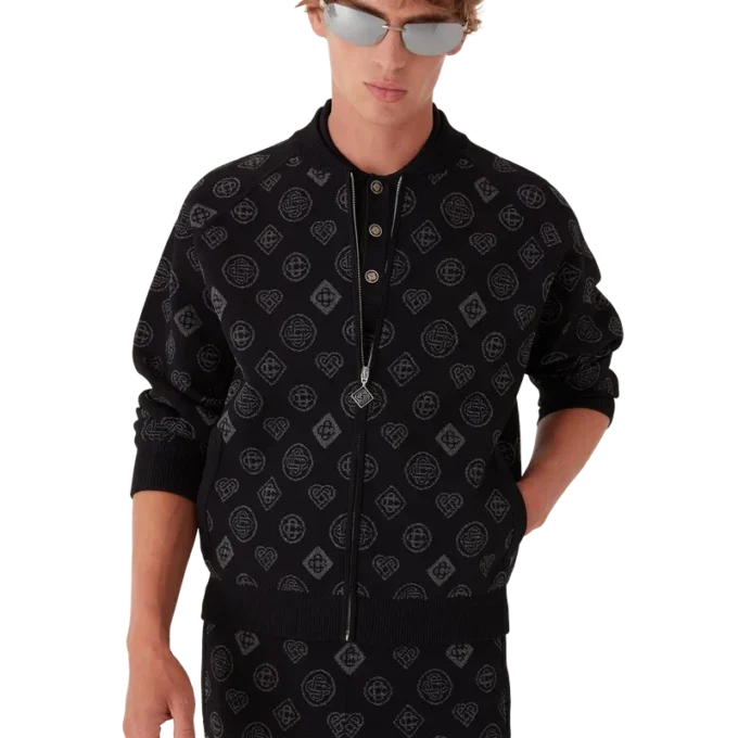 Monogram Jacquard bomberjack