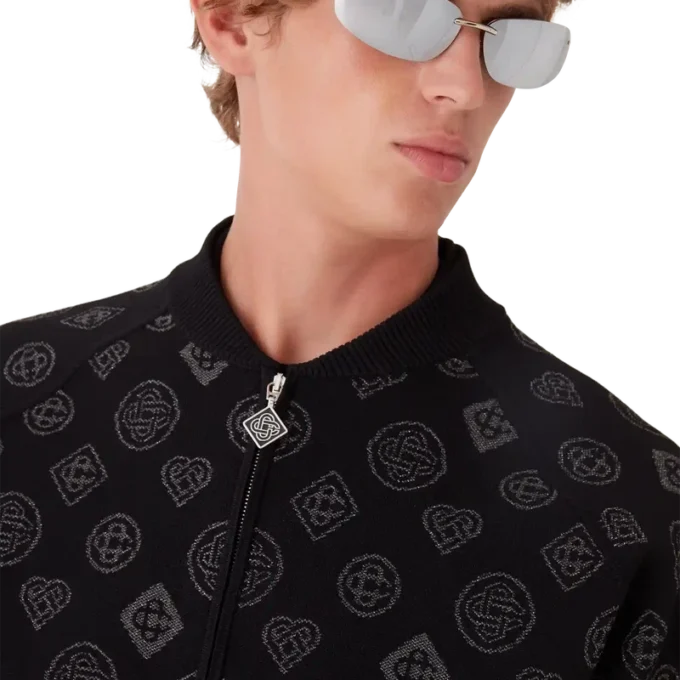 Monogram Jacquard bomberjack