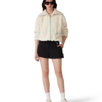 Monogram Jacquard fleecejas