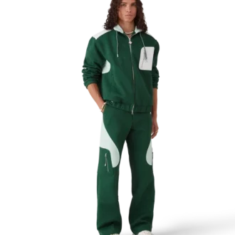 Monogram Jacquard gebreide broek