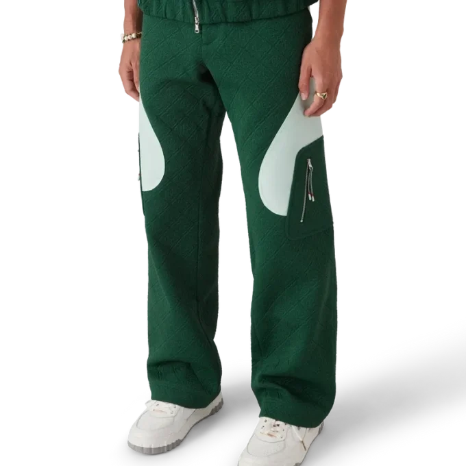 Monogram Jacquard gebreide broek