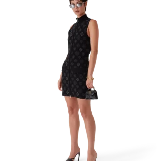 Monogram Jacquard-jurk