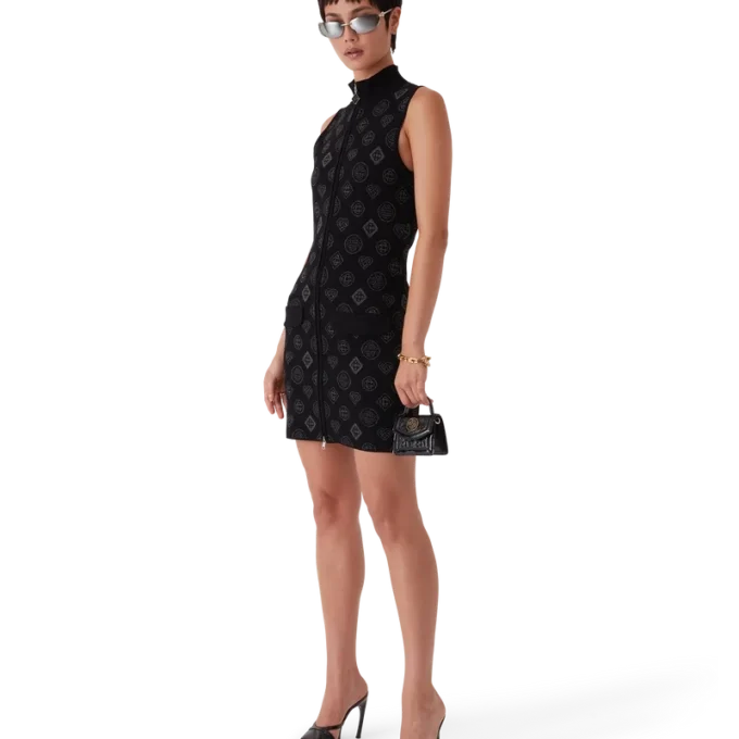 Monogram Jacquard-jurk Monogram Jacquard-jurk