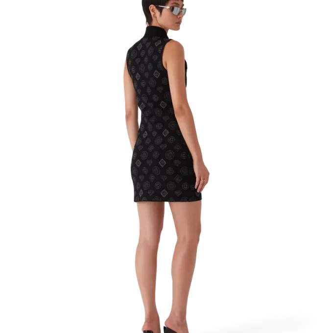 Monogram Jacquard-jurk Monogram Jacquard-jurk