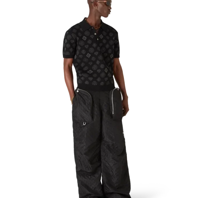 Monogram Jacquard Poloshirt Monogram Jacquard Poloshirt