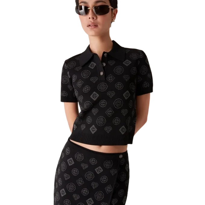 Monogram Jacquard Poloshirt