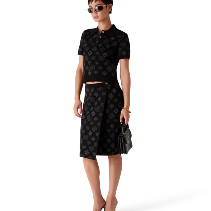 Monogram Jacquard-rok Monogram Jacquard-rok