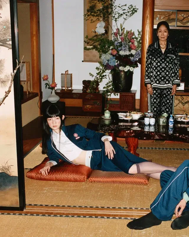 Zwarte en mintkleurige Stade-sneaker voor heren Zwarte en mintkleurige Stade-sneaker voor heren