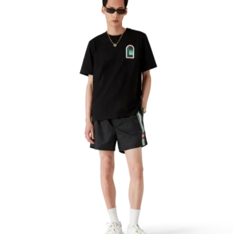 Monogram Jacquard Stripe Shorts