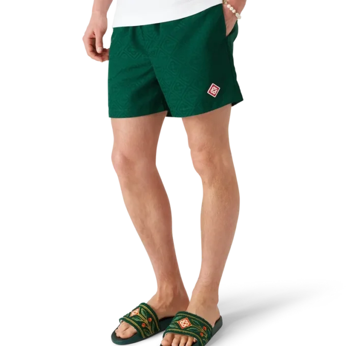 Monogram Jacquard zwemshort