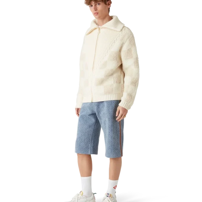 Monogram-jeansShorts Monogram-jeansShorts