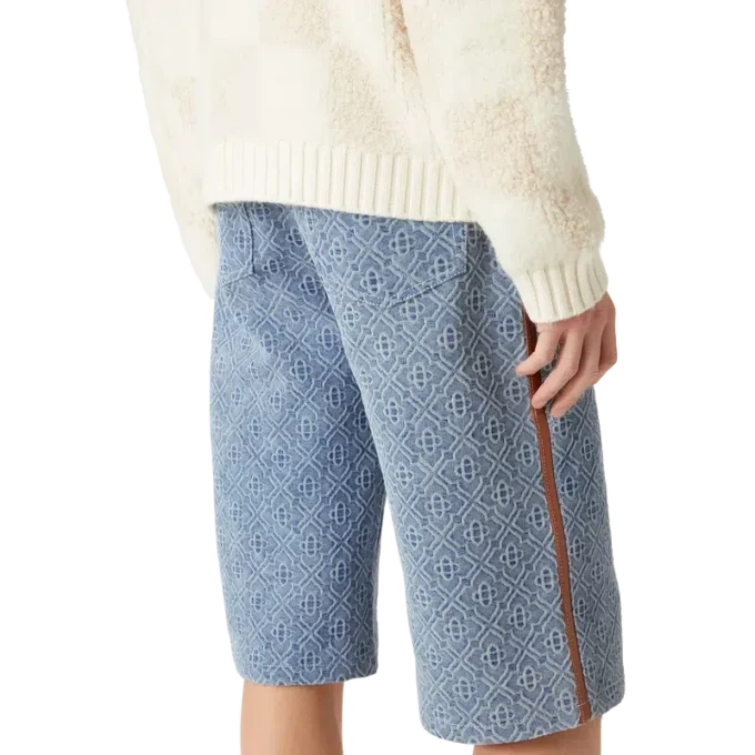 Monogram-jeansShorts Monogram-jeansShorts